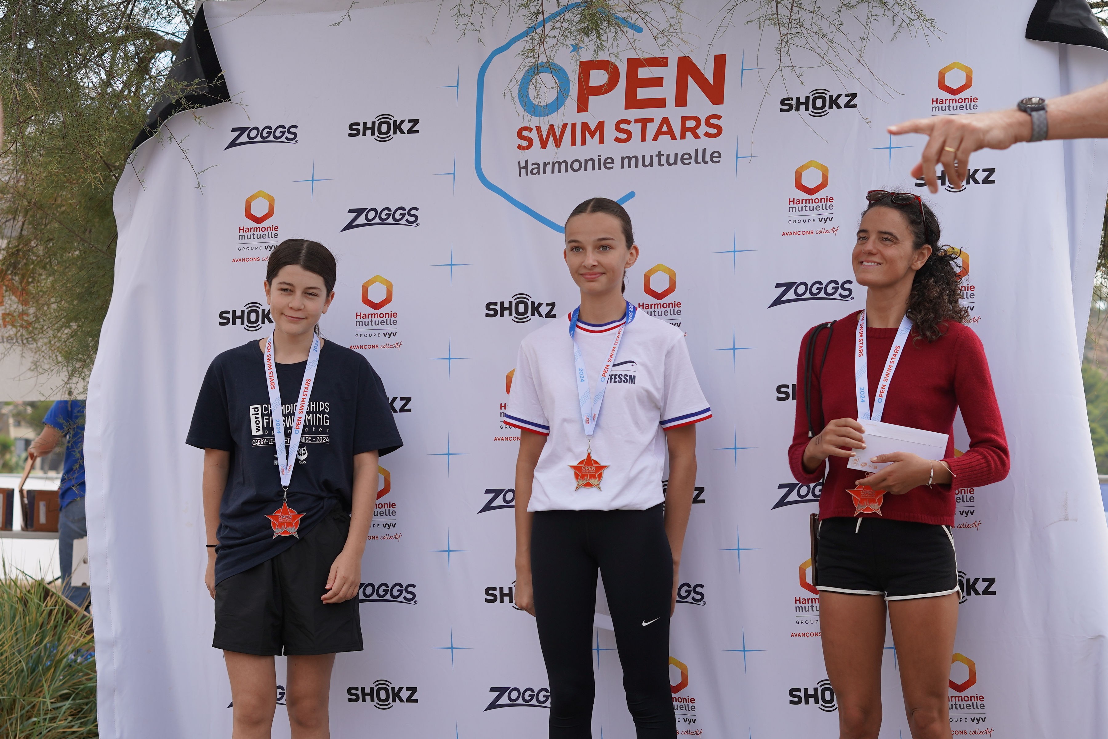 podium Pilar Open swim star Carry le Rouet